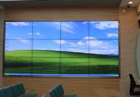 石泉液晶拼接屏的另类用法。